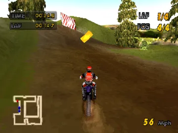 Motocross Mania (US) screen shot game playing